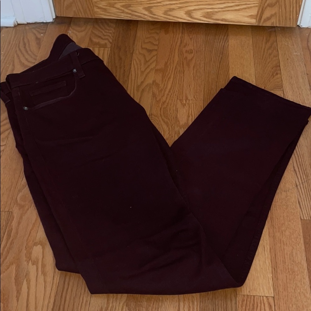Paige men’s burgundy jeans size 33